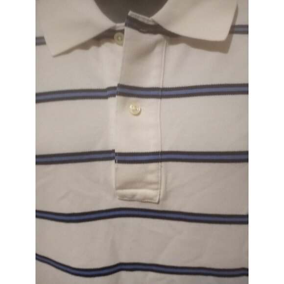 Vintage Polo Ralph Lauren Shirt Men’s 3XL Big White Blue Pony Logo Preppy Y2K - Picture 3 of 13